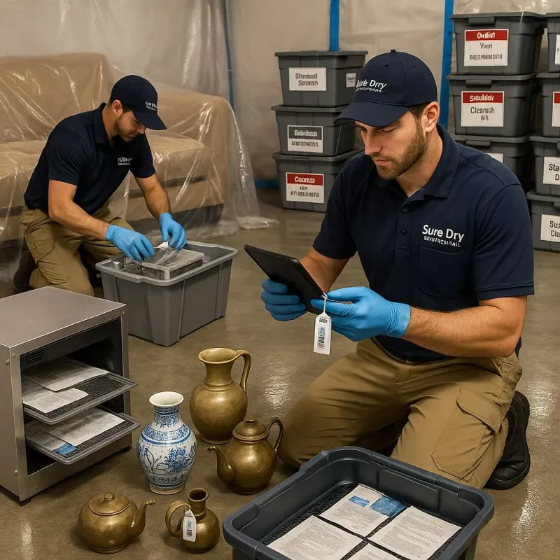 Content Protection and Restoration process in West Modesto, CA