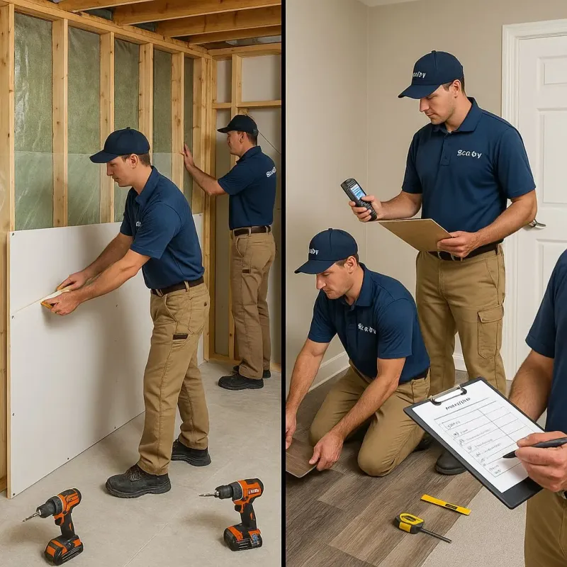 Repairs and Reconstruction process in West Modesto, CA